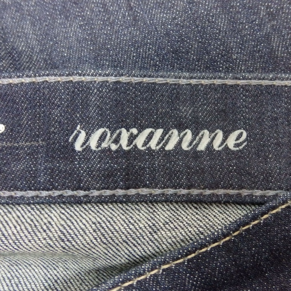 7 for All Mankind Roxanne Skinny Denim Jeans Dark Size 26 - Picture 7 of 8